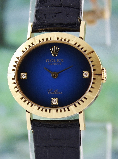 (image for) A ROLEX 18K YELLOW GOLD LADY CELLINI WATCH / 4081